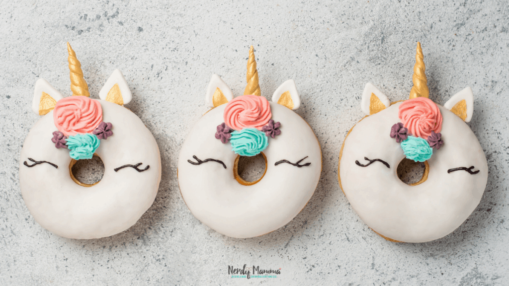 Unicorn Donuts Recipe Cutest Delicious Donuts Nerdy Mamma