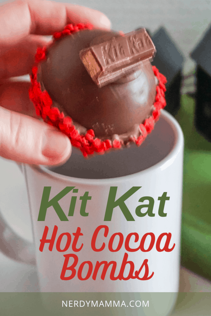Kit Kat Hot Cocoa Bombs