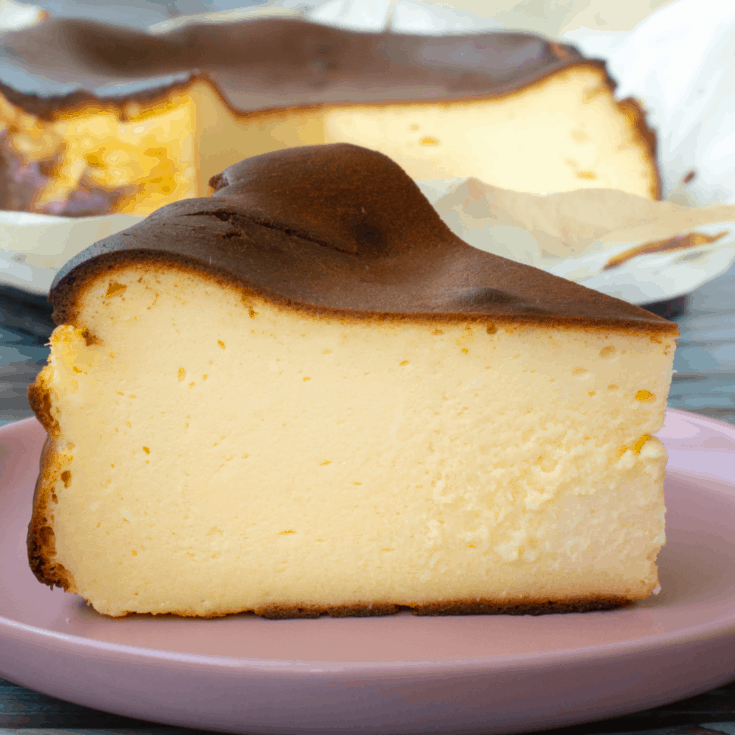 Basque burnt cheesecake recipe