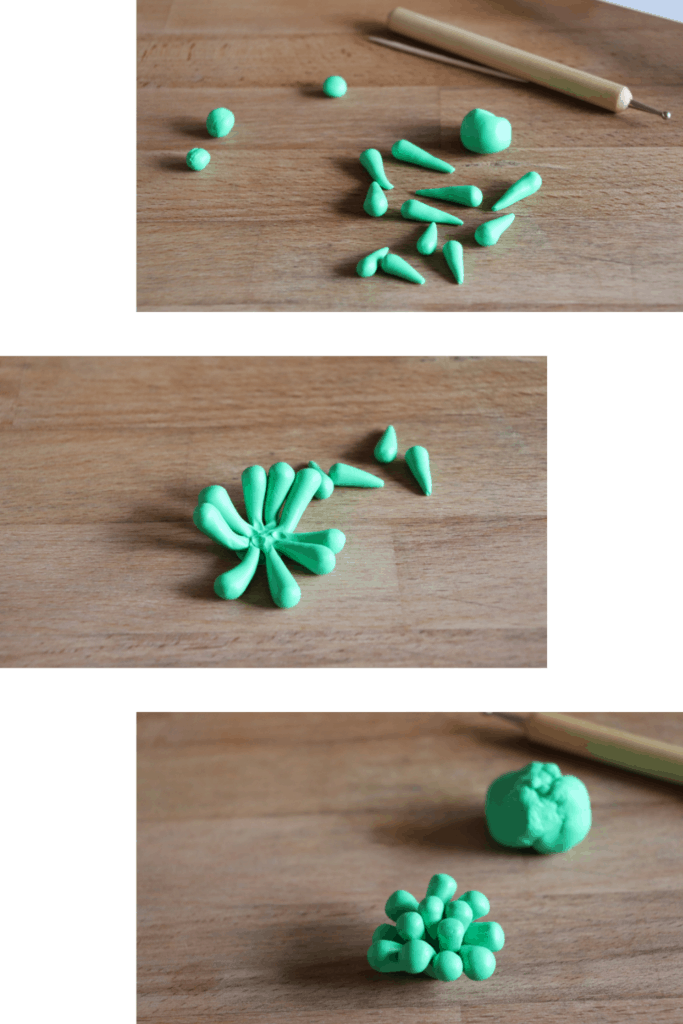 Mini Clay Succulent Craft