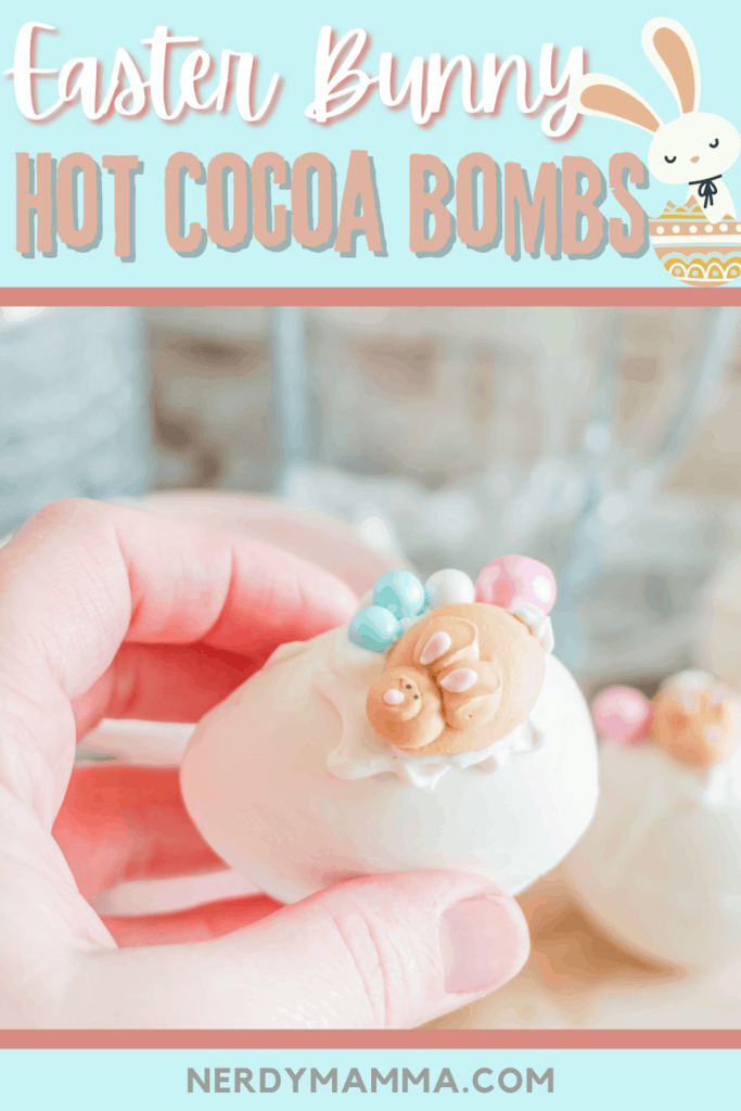 Easter Bunny Hot Cocoa Bombs 