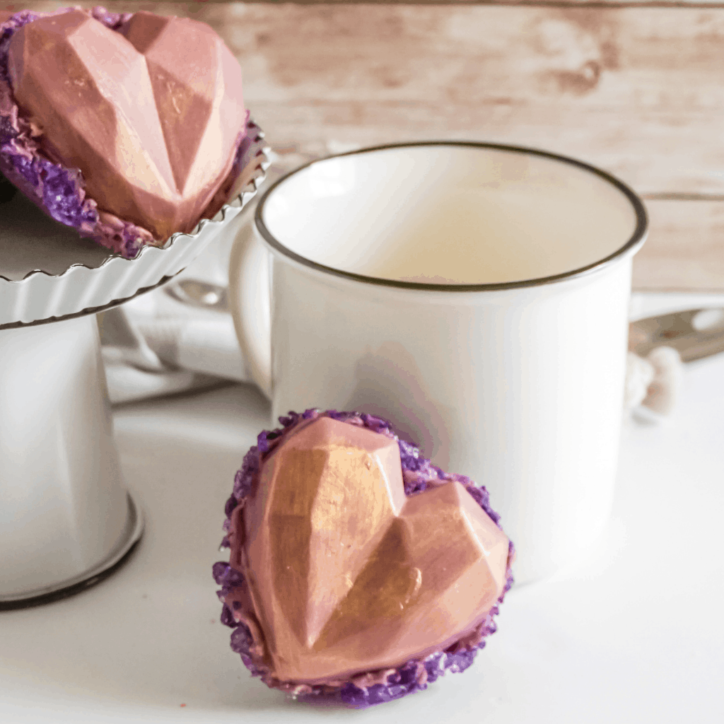 Lavender Hot Cocoa Bombs