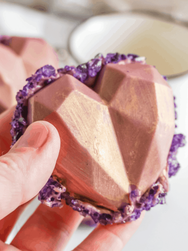 Lavender Hot Cocoa Bombs Story