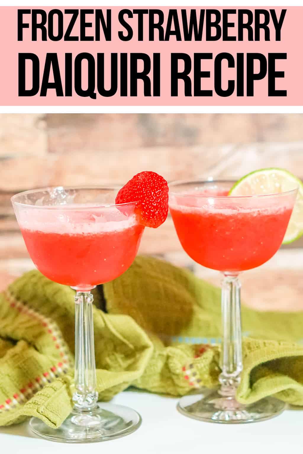 frozen strawberry daiquiri recipe