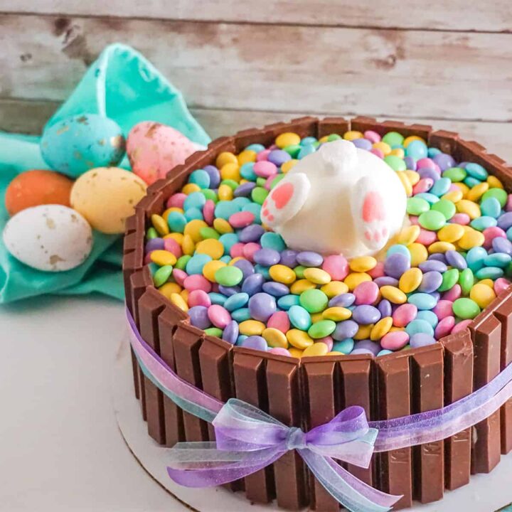 A Delicious Easter Bunny Butt Cake Recipe - Honey + Lime