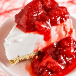 strawberry sauce cheesecake topping