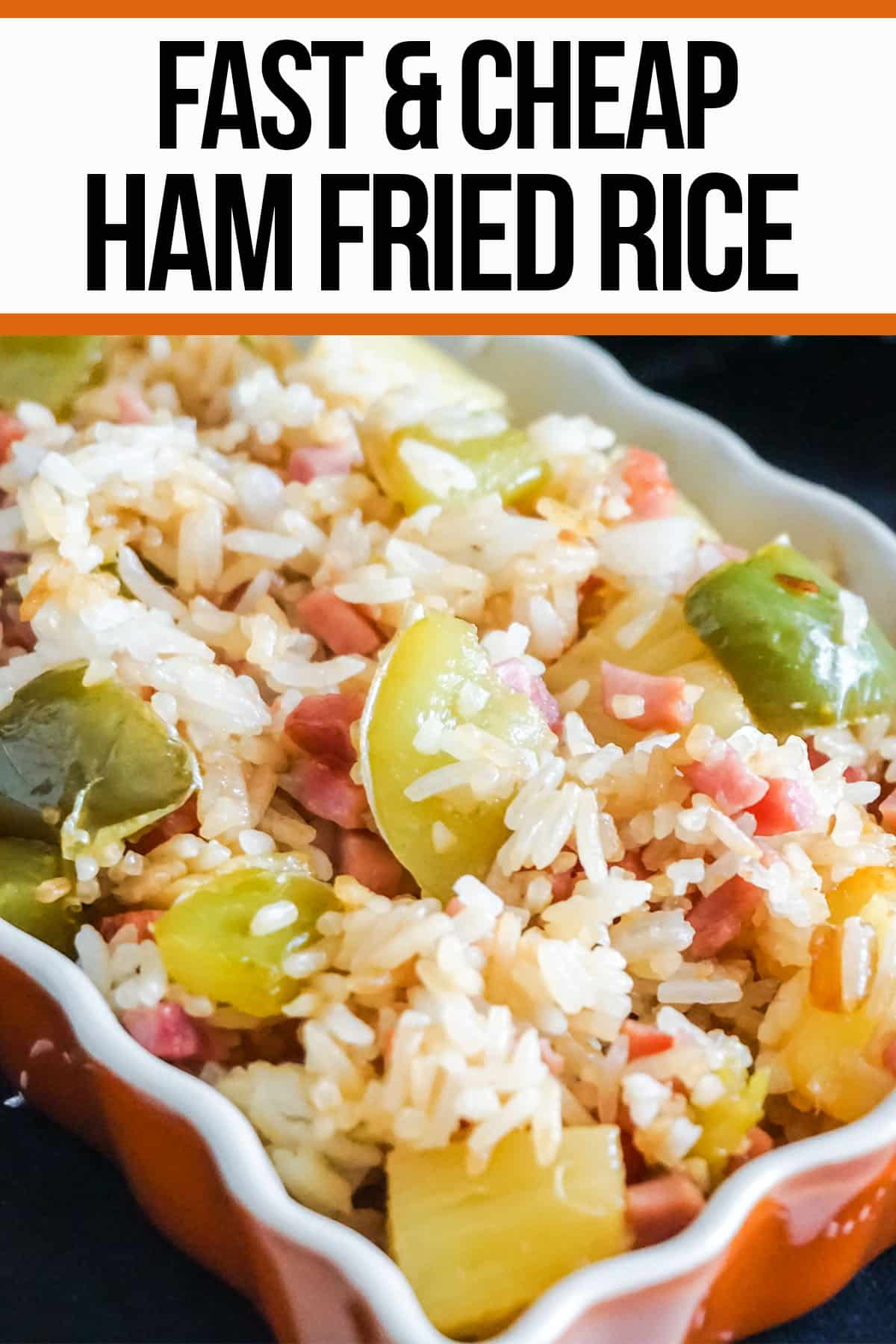 Has Ham Rice Ham Fried Rice Recipe - Nerdy Mamma