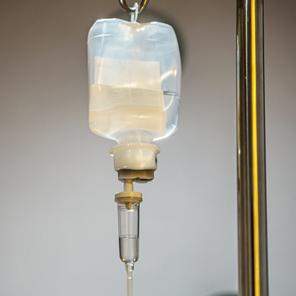 A picture of IV drip