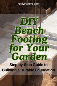 DIY Bench Footing for Your Garden: Step-by-Step Guide to Building a ...