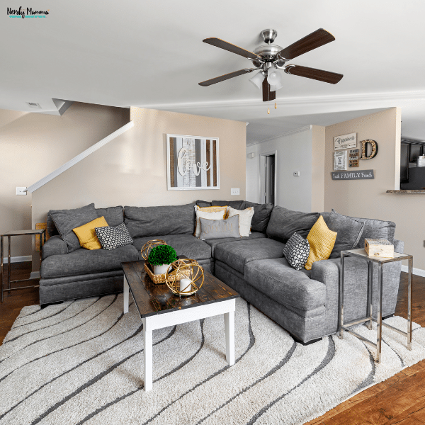 How to Build a Family-Friendly Living Room Around One Big Sofa (Without ...
