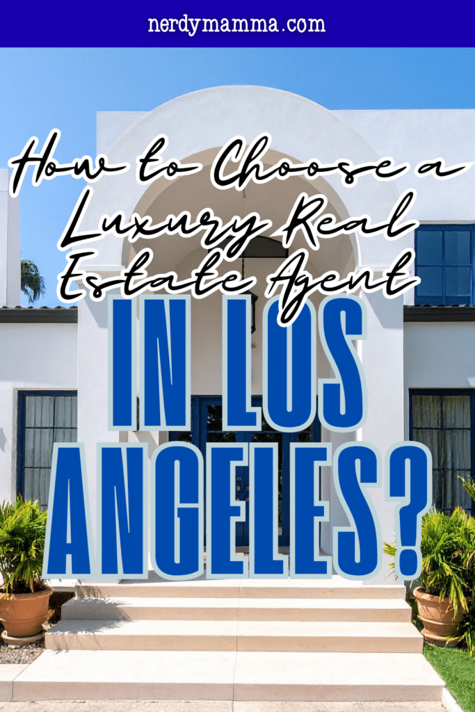 Exterior of a high-end Los Angeles residence, reflecting the style of homes buyers seek through luxury real estate agents.