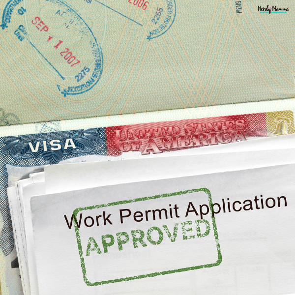 Approved employment documents and immigration paperwork related to choosing the best path for working legally in the United States.