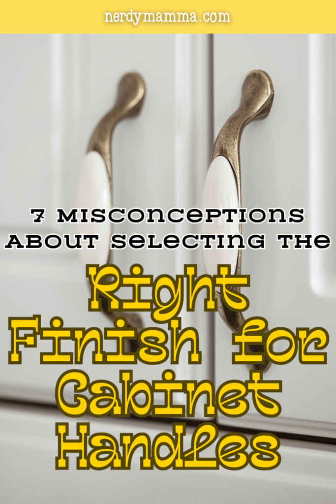 Decorative cabinet handles on painted cabinetry, illustrating how choosing the right cabinet handle finish enhances the style and character of a room.